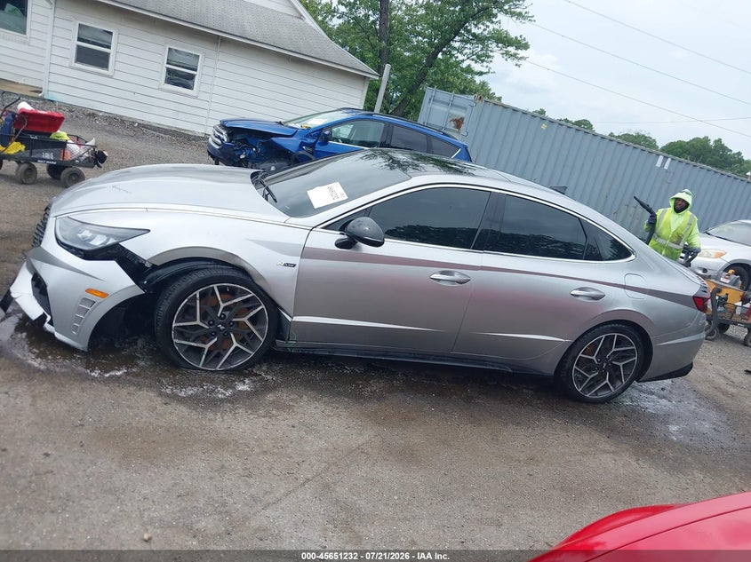 2021 Hyundai Sonata N Line VIN: 5NPEK4JC2MH127809 Lot: 45651232