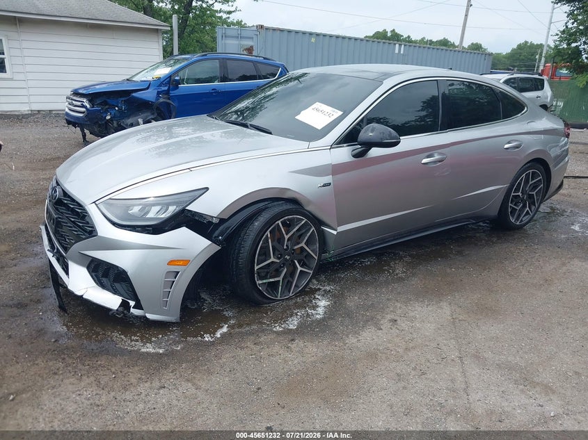 2021 Hyundai Sonata N Line VIN: 5NPEK4JC2MH127809 Lot: 45651232