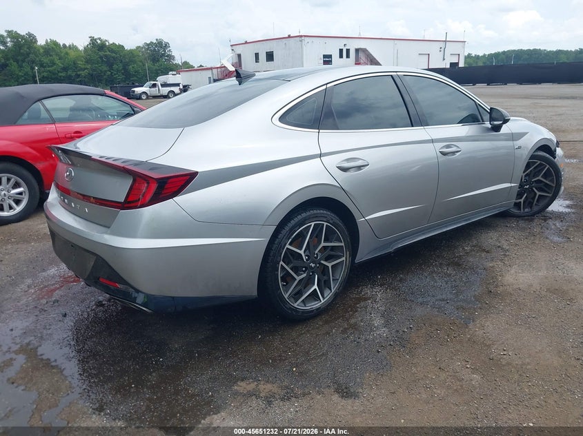 2021 Hyundai Sonata N Line VIN: 5NPEK4JC2MH127809 Lot: 45651232