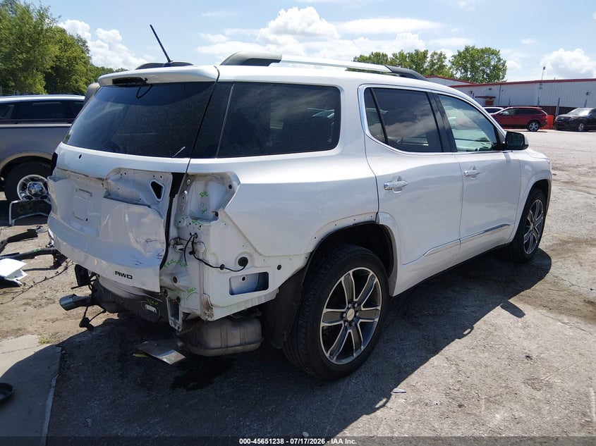 Vin: 1gkknxls0jz173311, lot: 46149793, gmc acadia denali 20184