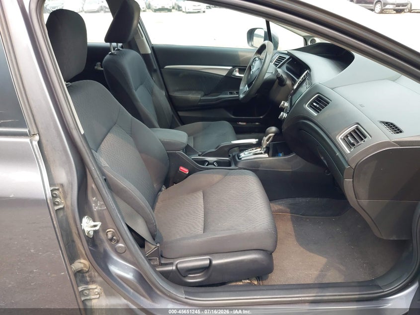 2015 HONDA CIVIC auction photo 5