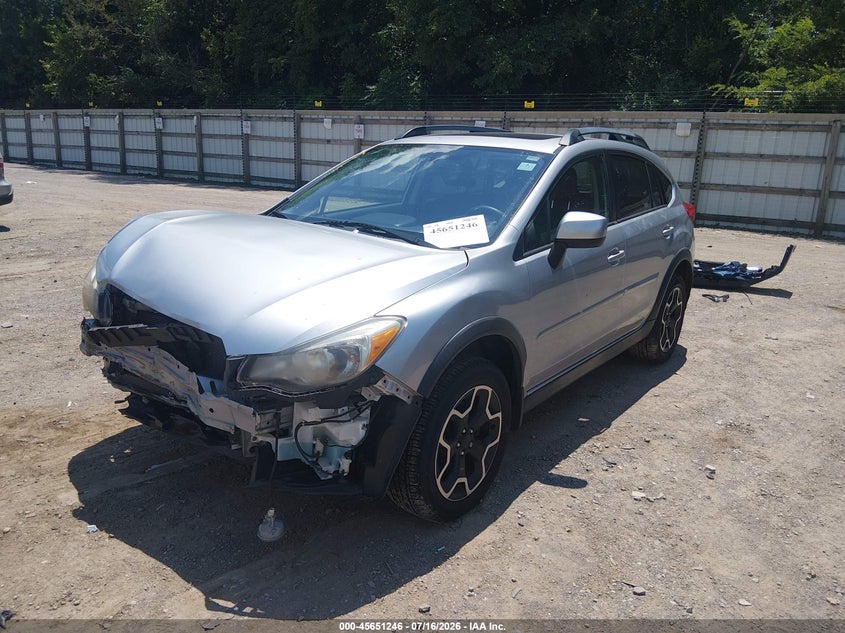 Vin: jf2gpakc5e8249556, lot: 46149801, subaru xv crosstrek 2.0i limited 20142