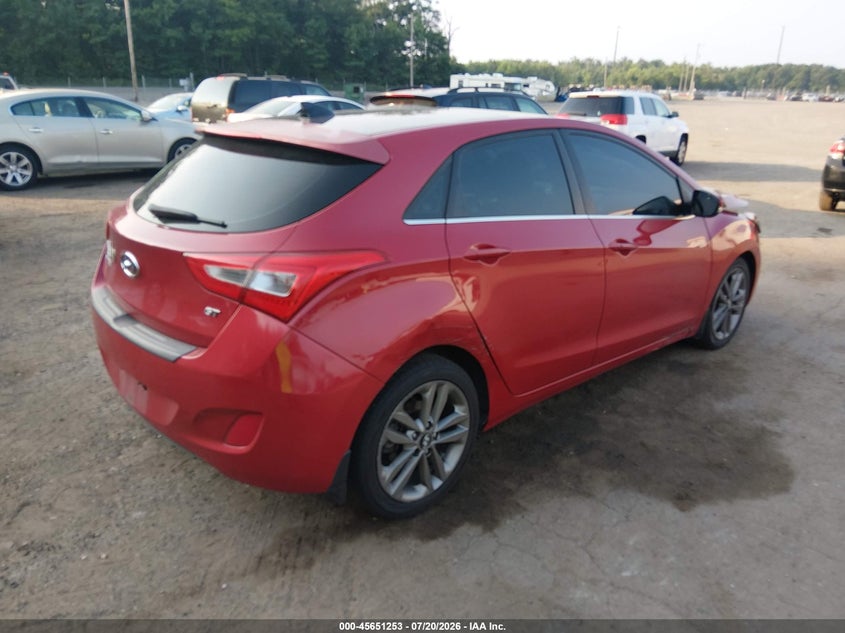2016 HYUNDAI ELANTRA GT auction photo 4
