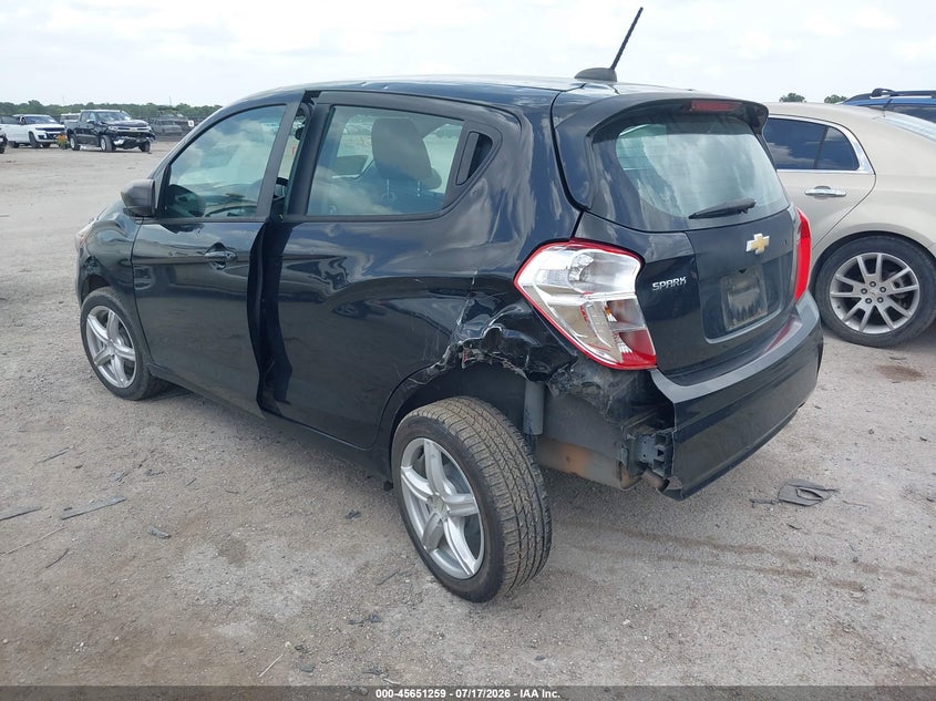 2019 Chevrolet Spark Ls Manual VIN: KL8CA6SAXKC701657 Lot: 45651259