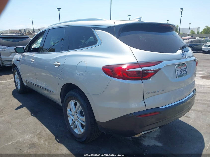 Vin: 5gaerbkw3mj261939, lot: 46149815, buick enclave fwd essence 20213