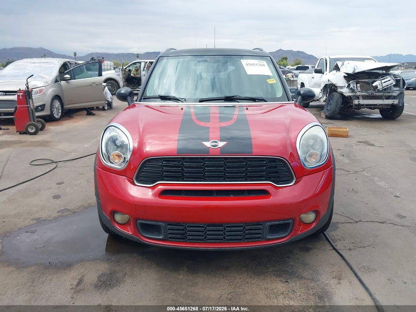 2013 Mini Countryman Cooper S VIN: WMWZC3C56DWP21544 Lot: 45651268