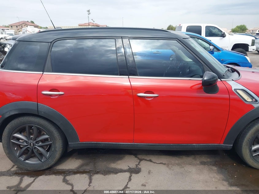 2013 Mini Countryman Cooper S VIN: WMWZC3C56DWP21544 Lot: 45651268