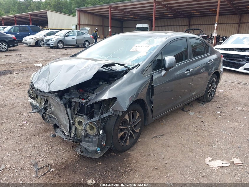 2013 HONDA CIVIC auction photo 2