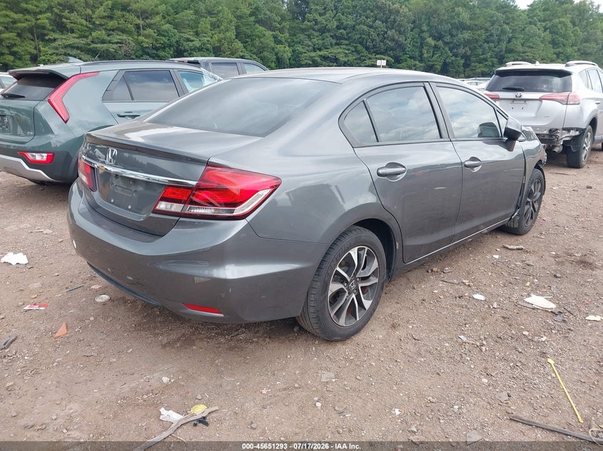 2013 HONDA CIVIC auction photo 4