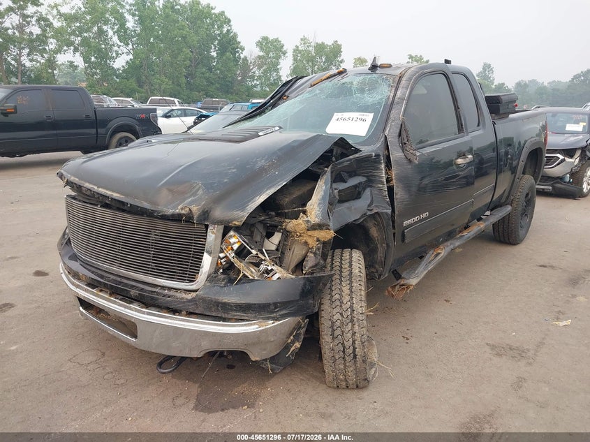 Vin: 1gt220cg2bz458732, lot: 46149851, gmc sierra 2500hd sle 20112