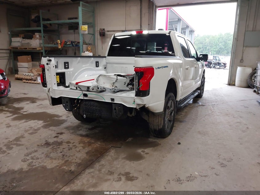 Vin: 1ft6w5l73rwg26005, lot: 46149854, ford f-150 lightning lariat 20244