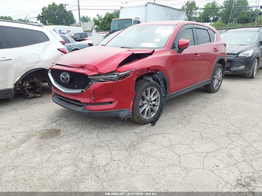 Vin: jm3kfadm9k0531850, lot: 46149862, mazda cx-5 grand touring 20192