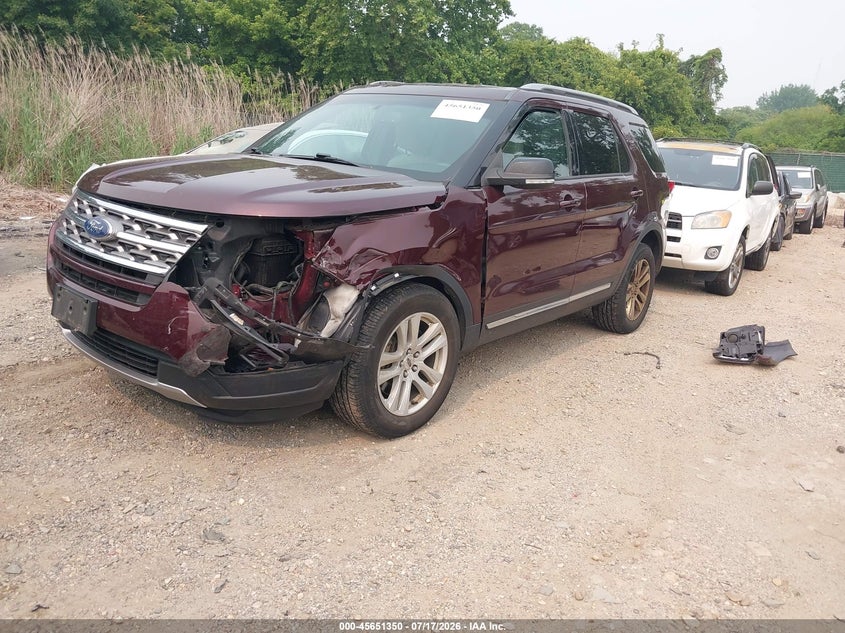 2018 FORD EXPLORER auction photo 2