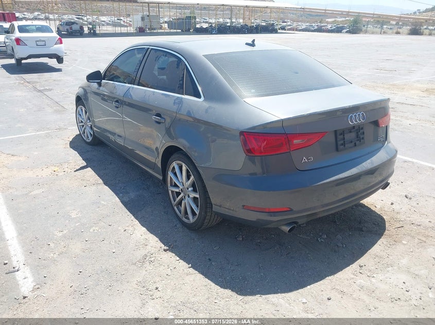 Vin: wauefgffxf1038991, lot: 46149908, audi a3 2.0t premium 20153