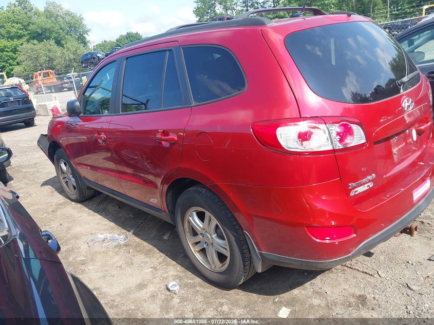 Vin: 5xyzgdag7cg108474, lot: 46149910, hyundai santa fe gls v6 20123