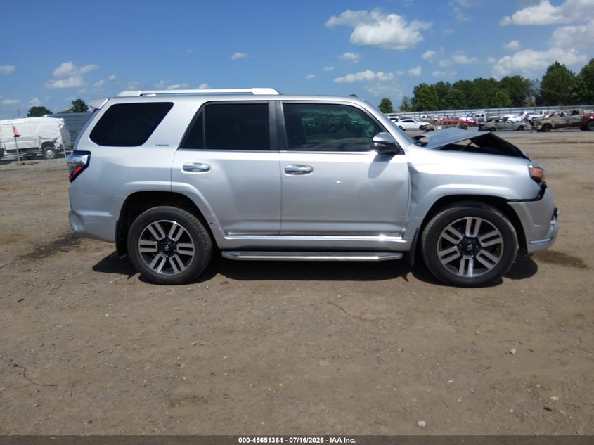 2017 Toyota 4Runner Limited VIN: JTEBU5JR7H5416015 Lot: 45651364