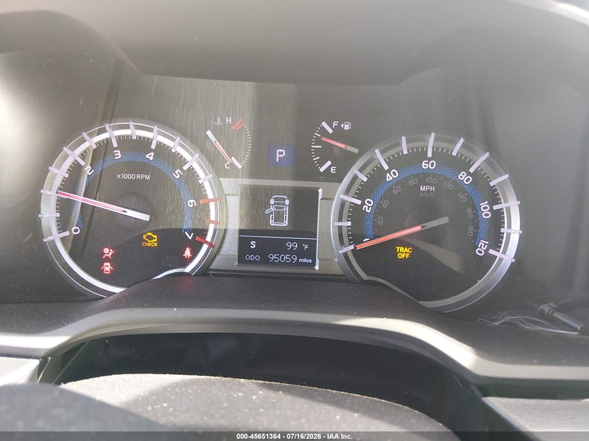 2017 Toyota 4Runner Limited VIN: JTEBU5JR7H5416015 Lot: 45651364