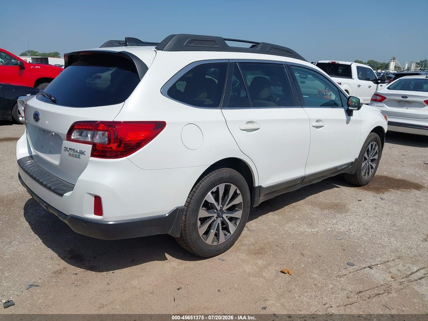 Vin: 4s4bsanc7h3353269, lot: 46149930, subaru outback 2.5i limited 20174