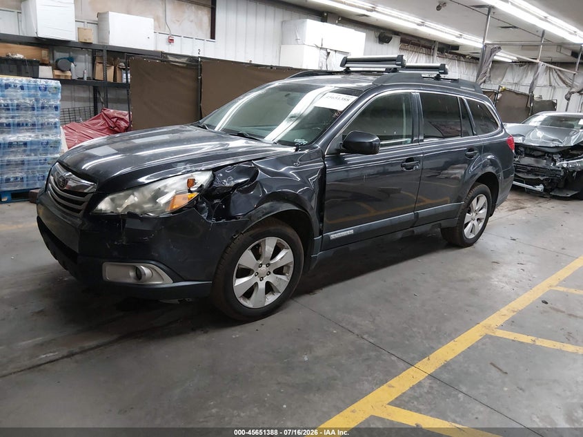 2011 Subaru Outback, Левый бок, IAAI, VIN 4S4BRBCCXB3399626 — фото 2