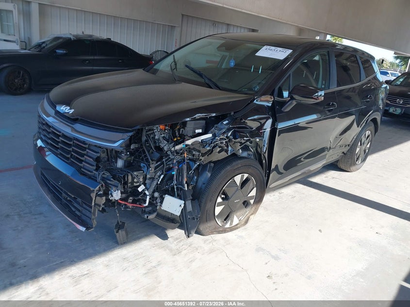 Vin: kndpu3dg0t7269056, lot: 46149947, kia sportage hybrid lx 20262
