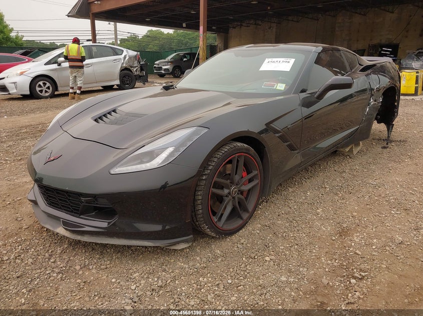 Vin: 1g1ym2d79g5101182, lot: 46149954, chevrolet corvette stingray z51 20162