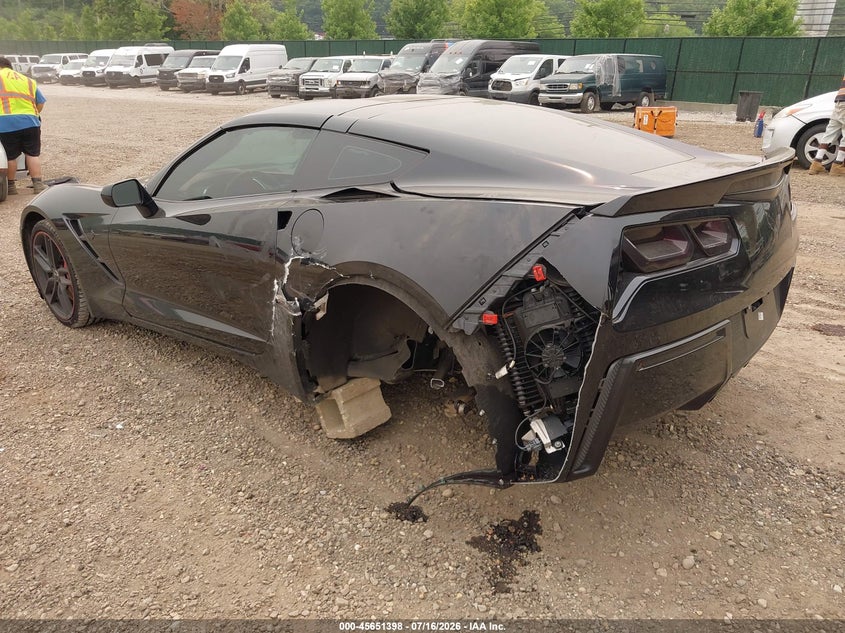 Vin: 1g1ym2d79g5101182, lot: 46149954, chevrolet corvette stingray z51 20163