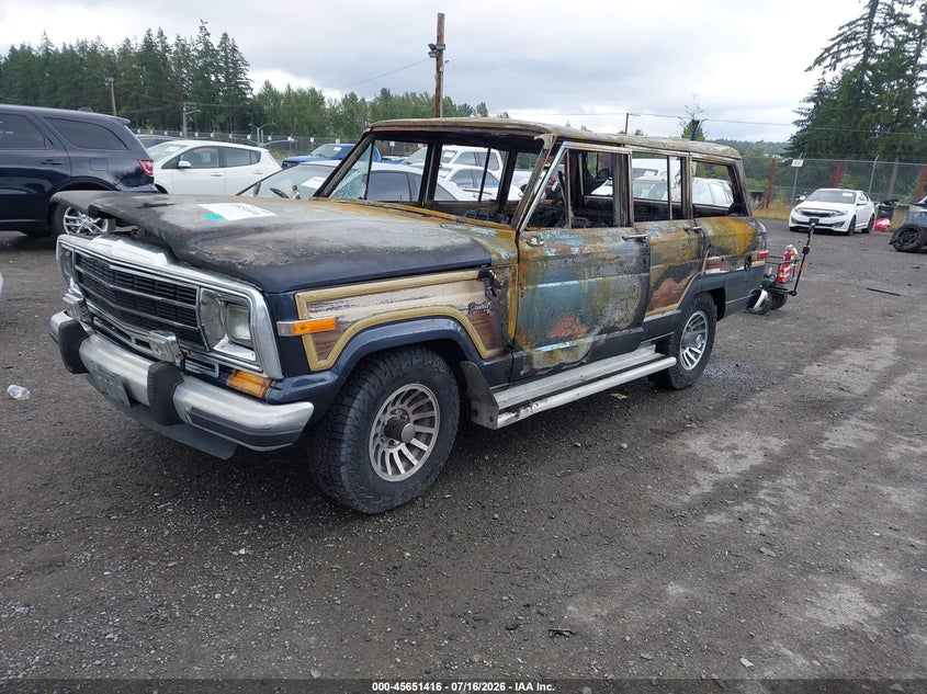 1988 JEEP GRAND WAGONEER auction photo 2