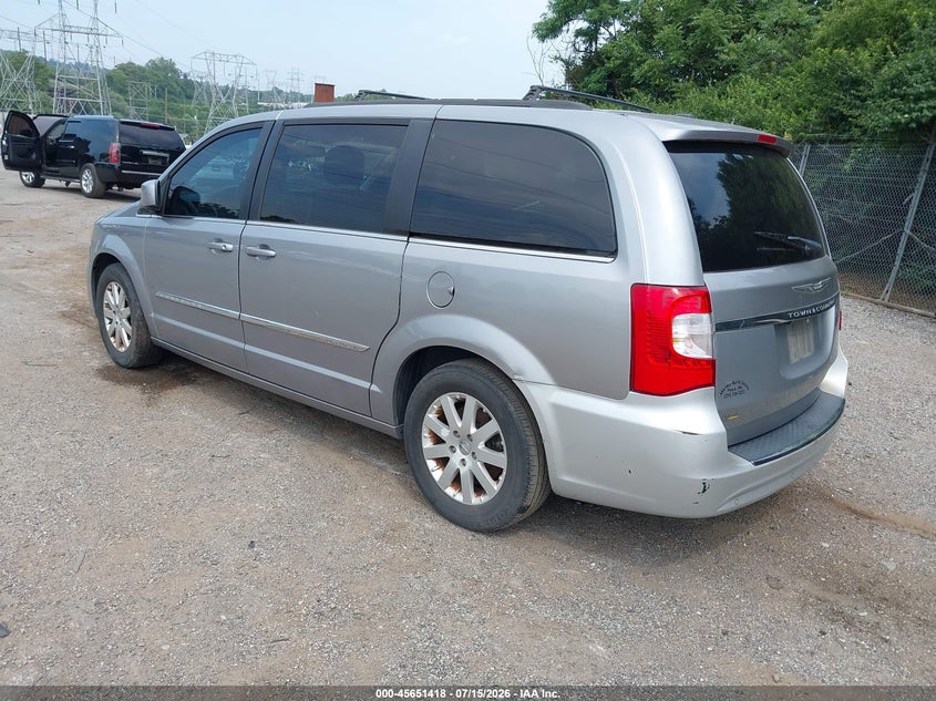 Vin: 2c4rc1bg1fr588147, lot: 46149973, chrysler town & country touring 20153