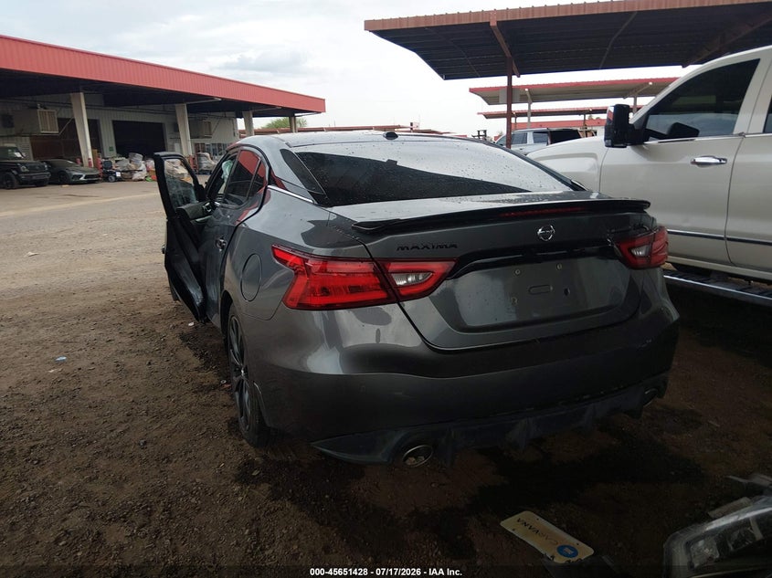 2018 Nissan Maxima 3.5 Sr VIN: 1N4AA6AP9JC389954 Lot: 45651428