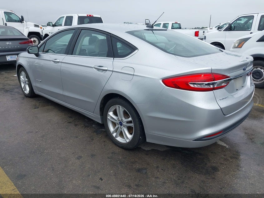 Vin: 3fa6p0uu9jr273710, lot: 46149995, ford fusion hybrid s 20183