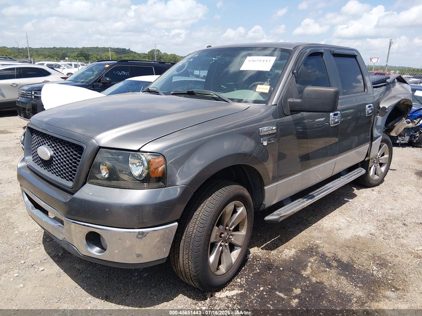 2006 Ford F-150, Удар ззаду, IAAI, VIN 1FTRW12W46FB75452 — фото 2