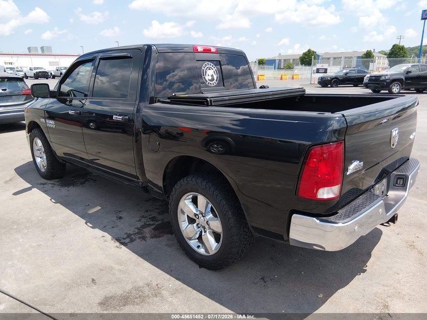 Vin: 3c6rr7lt1gg263008, lot: 46150007, ram 1500 big horn 20163