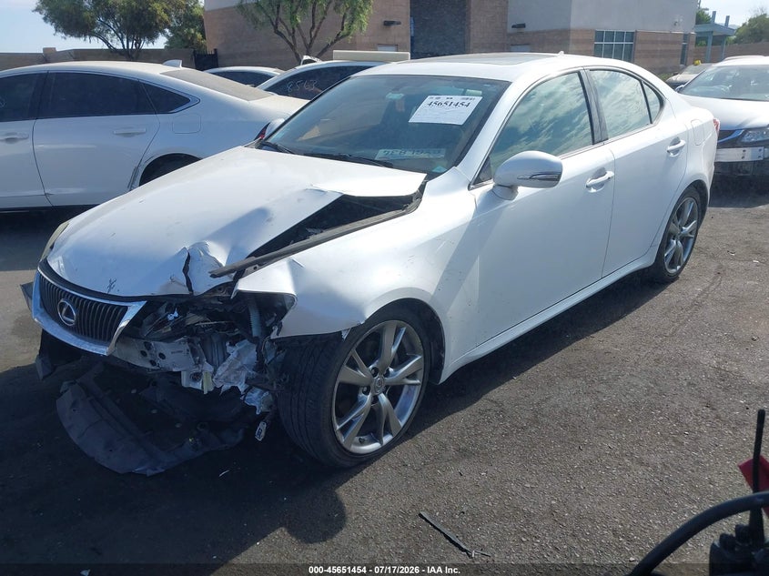 2009 Lexus Is 250 VIN: JTHBK262395096521 Lot: 45651454