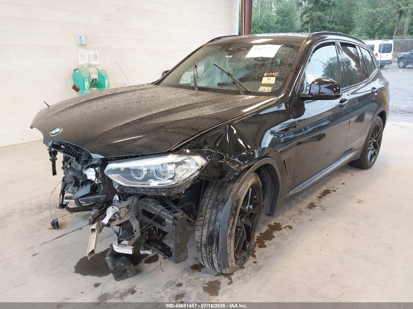 Vin: 5uxty3c02llu69501, lot: 46150012, bmw x3 sdrive30i 20202