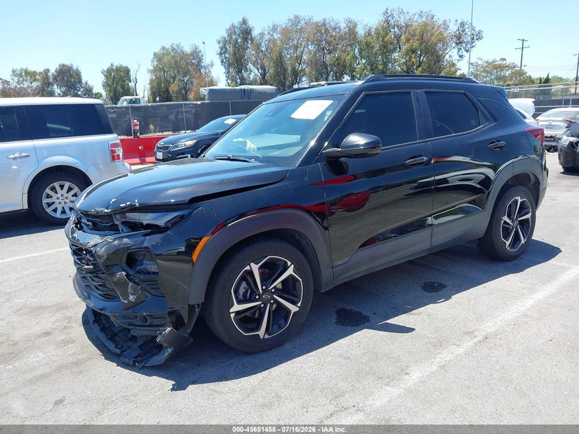 2022 Chevrolet Trailblazer Fwd Rs VIN: KL79MTSL4NB069769 Lot: 45651458