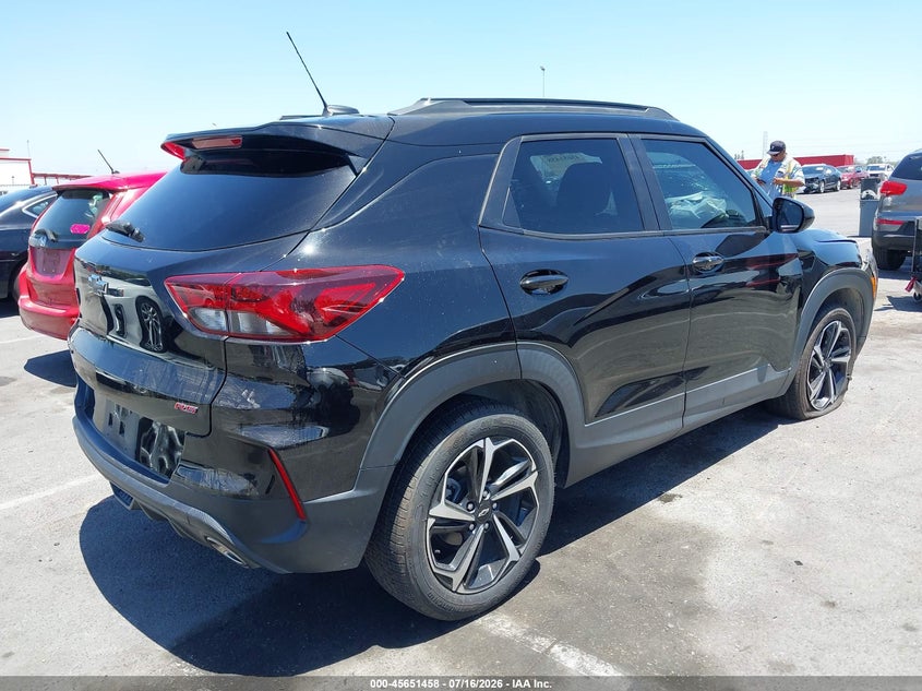 2022 Chevrolet Trailblazer Fwd Rs VIN: KL79MTSL4NB069769 Lot: 45651458