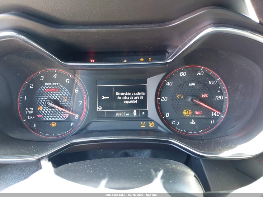 2022 Chevrolet Trailblazer Fwd Rs VIN: KL79MTSL4NB069769 Lot: 45651458