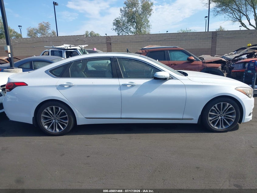 2015 Hyundai Genesis 3.8 VIN: KMHGN4JE1FU025813 Lot: 45651466