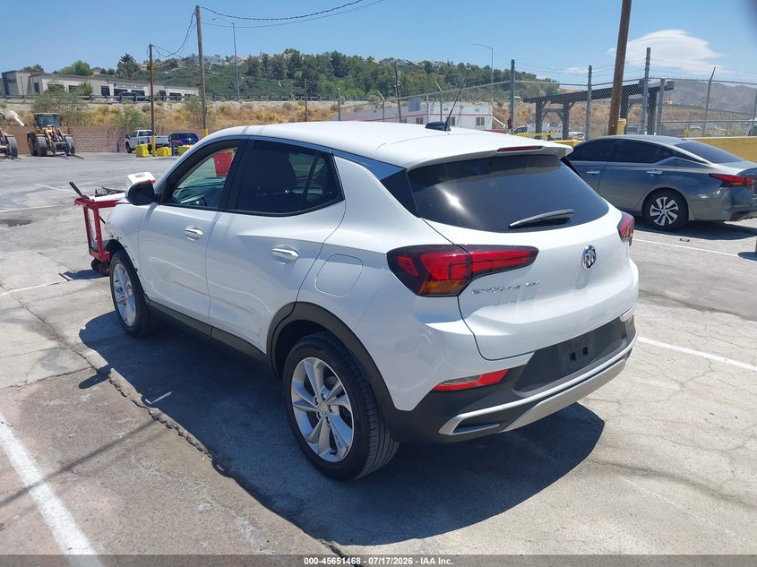 Vin: kl4mmbs23nb144874, lot: 46150023, buick encore gx fwd preferred 20223