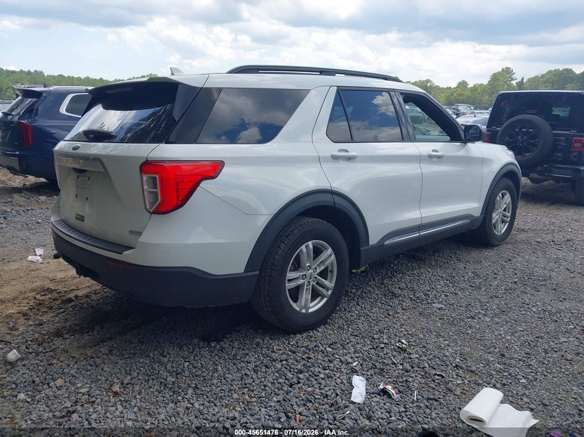 2020 FORD EXPLORER auction photo 4