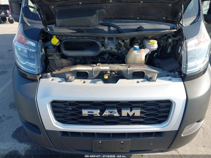 2021 Ram Promaster 2500 High Roof 159 Wb VIN: 3C6LRVDG4ME538230 Lot: 45651477