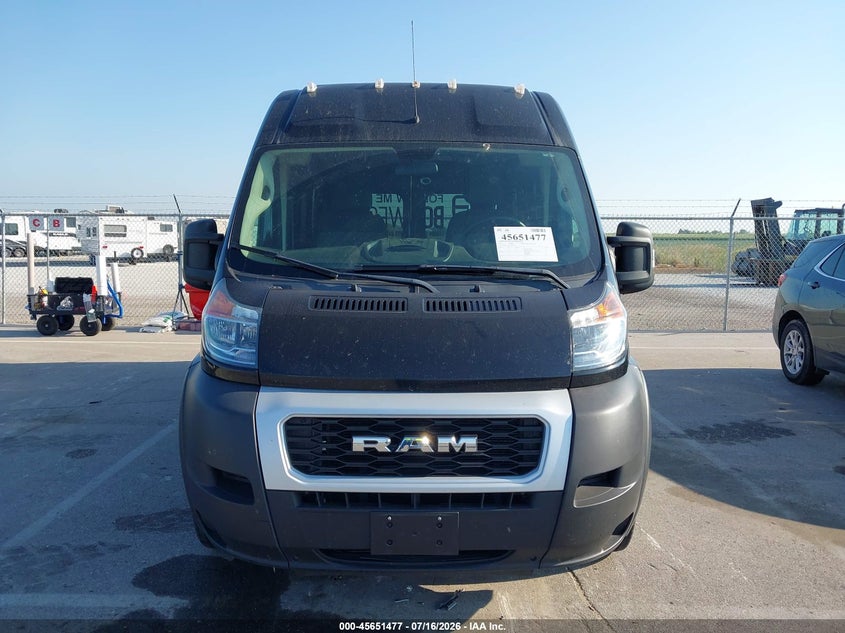 2021 Ram Promaster 2500 High Roof 159 Wb VIN: 3C6LRVDG4ME538230 Lot: 45651477
