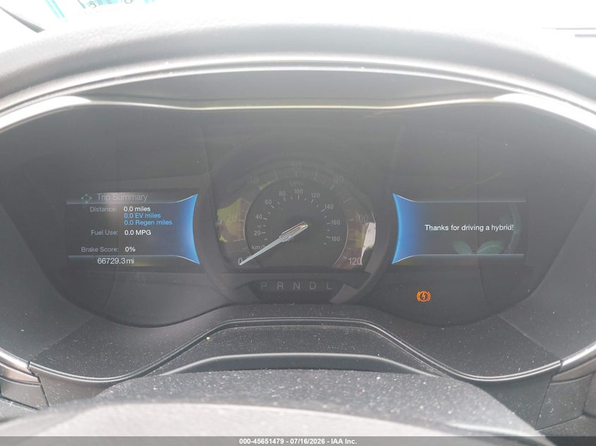 2020 FORD FUSION auction photo 7