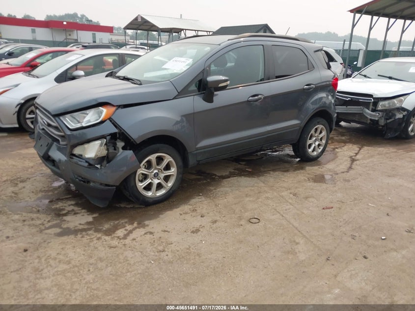 2021 Ford Ecosport Se VIN: MAJ6S3GL1MC405753 Lot: 45651491
