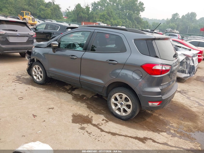 2021 Ford Ecosport Se VIN: MAJ6S3GL1MC405753 Lot: 45651491