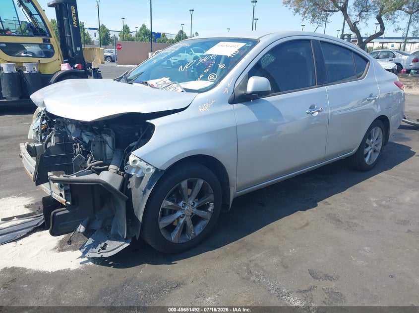Vin: 3n1cn7apxel822515, lot: 46150047, nissan versa 1.6 sl 20142