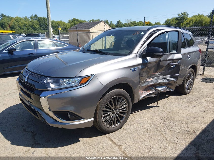 Vin: ja4j2va79mz000758, lot: 46150079, mitsubishi outlander phev gt s-awc/le s-awc/sel s-awc 20212