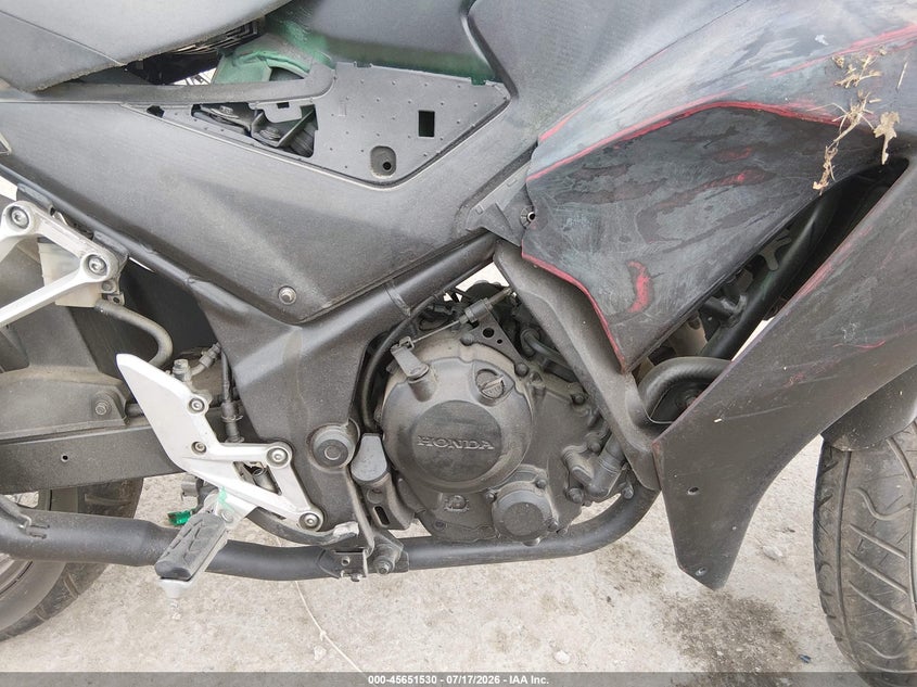 2021 Honda Cbr300 R VIN: MLHNC5109M5700727 Lot: 45651530