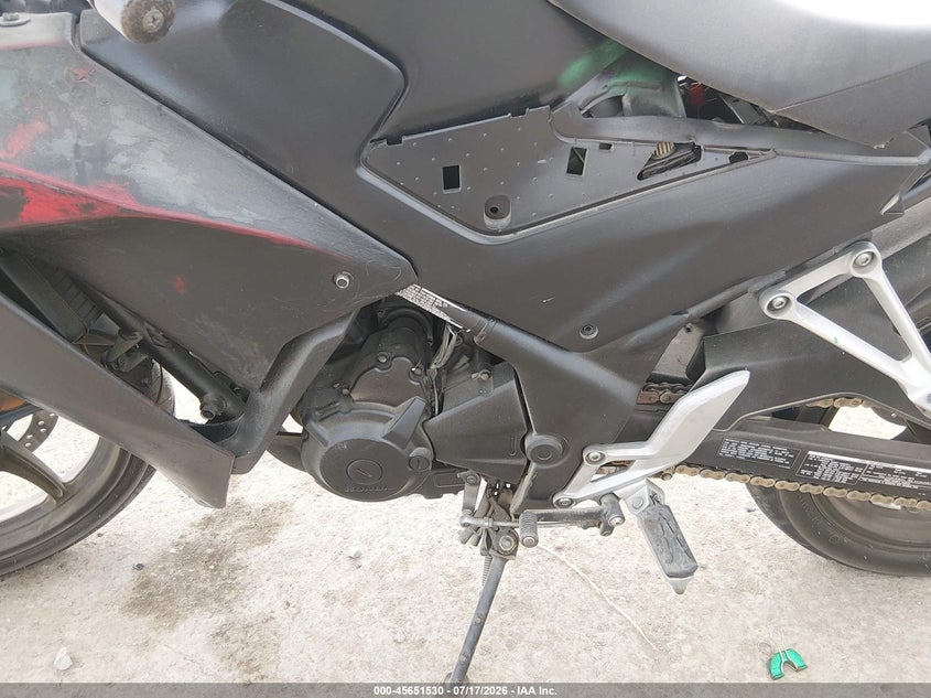 2021 Honda Cbr300 R VIN: MLHNC5109M5700727 Lot: 45651530