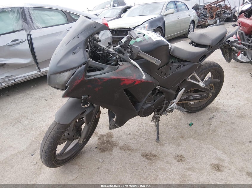 2021 HONDA CBR300 auction photo 2
